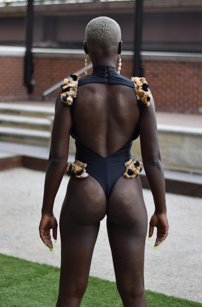 Aswan Swimsuit in Black V2